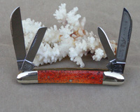 Bulldog Brand Apple Coral Congress Knife
