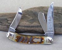 Bulldog Brand Prototype Sheephorn Cuttin' Horse Sowbelly Knife