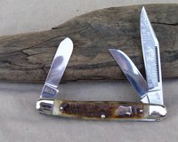 Bulldog Brand Prototype Sheephorn Stockman Knife