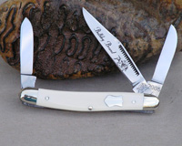 Bulldog Brand Mammoth Ivory Stockman Knife