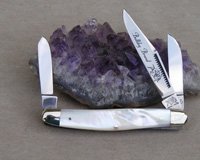 2005 Bulldog Brand Genuine Pearl Stockman Knife