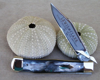Bulldog Brand Lewis and Clark Swing Guard Buffalo Horn Prototype Knife