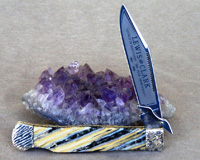 Bulldog Brand Customized Lewis and Clark Swing Guard Mammoth Tooth Knife