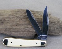 Bulldog Brand Mastodon Ivory Presentation Trapper Knife