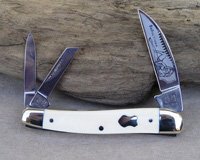 Bulldog Brand Mastodon Ivory Seductress Whittler Knife