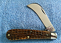 Case XX Late Red Rogers Bone Jack Knife