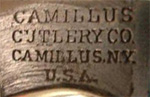 Camillus four line tang stamp