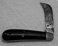 Cattaraugus 11067 Hawkbill Knife