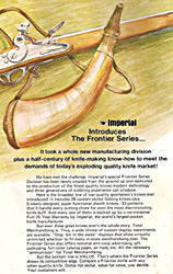 Imperial Frontier Knife Catalog Page 2