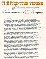 Imperial Frontier Knife Catalog Page 3