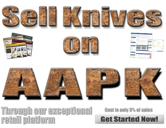 Sell Knives at AAPK