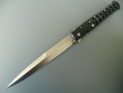 7” INOX STAGE STILETTO AUTOMATIC SWITCHBLADE - All About Pocket Knives