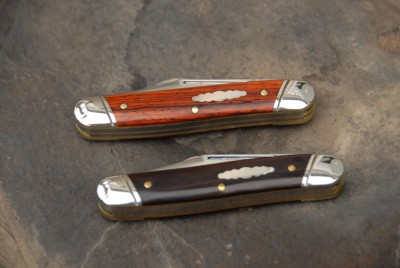 And lastly the little #66 Calf Ropper in Cocobolo Rosewood