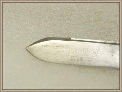 Acid etched