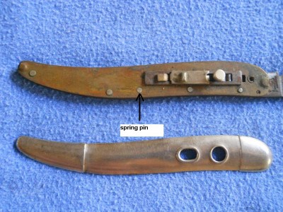 This Is The ONLY Pin That Needs To Be Removed To Replace A Broken Spring.