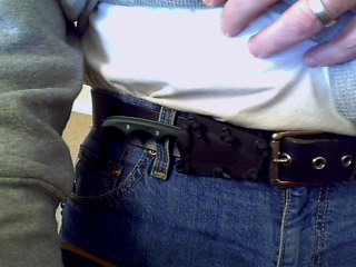 rigged it up to carry horizontally