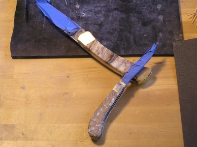 Case Saddlehorn and Buck 110.JPG