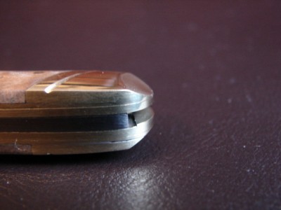 Soldered spacer for thinner blade