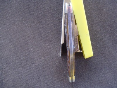 Schrade Walden NY. USA. 761.<br />Single spring.