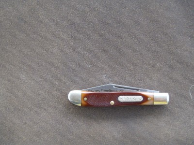 SCHRADE U.S.A. 12OT etched blade.