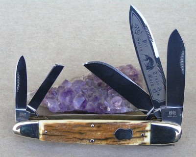 5 blade Anglo-Saxon Bark Mastodon Ivory 1 of 1 Prototype