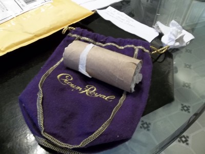 Note to self #1: Toilet paper roll...bad omen!