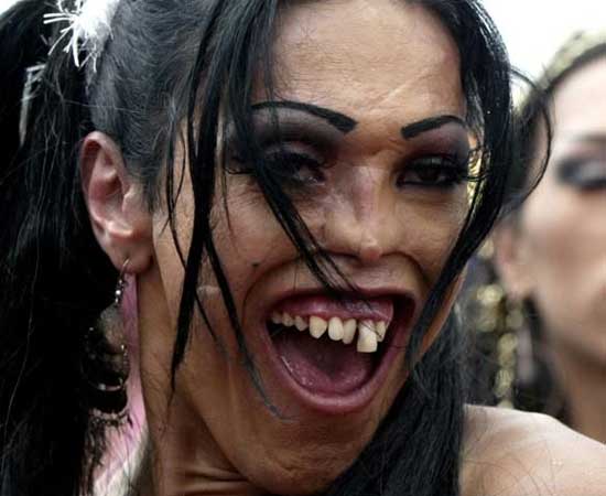 My wife looks a little strange to me lately????