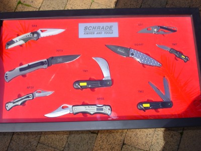 Late Schrade Display.