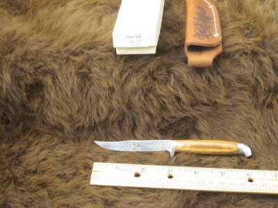 #85 blade and tang stamp detail