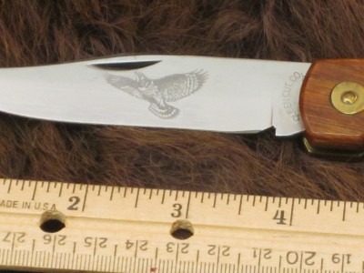 Osprey blade and tang stamp detail