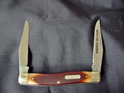 Schrade 77 OT Improved Muskrat - Open.JPG