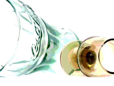 Coke glass &amp; shot glass