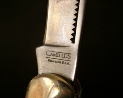 Camillus 72 - 2000s swapped secondary blades - Tang Etch.JPG