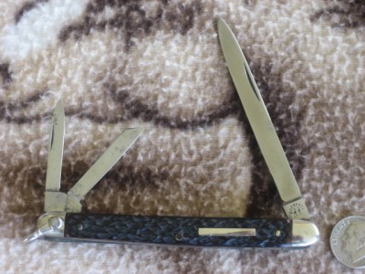 3 Blade Doctors Knife with Shackle