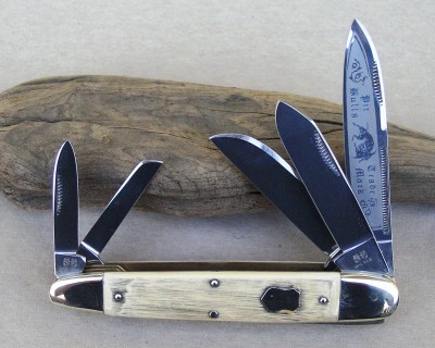 Interior Mammoth Ivory on a 5 Blade Bulldog Anglo Saxon