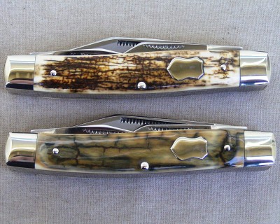 1 is Protoype, the other is 1 of 2. I have both in my collection 4 1/4
