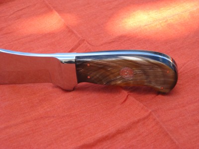 D'Holder Bowie Hunter, mahogany buffalo horn
