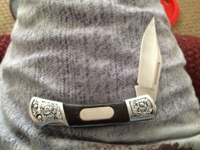 A lock back my brother gave me for his wedding
