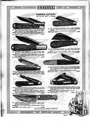 Enderes ad showing a farmers jack