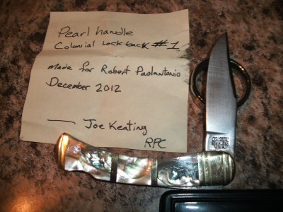 Now that's a pretty knife!! <br />Thank you Joe...