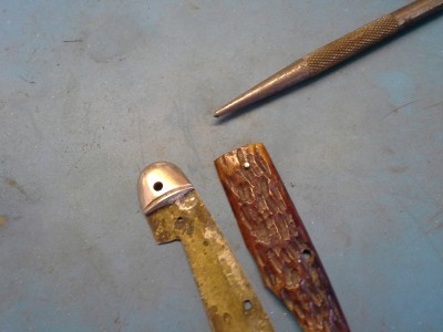 Then used a punch to push the pin out. Rear liner was easy. Only one pin.