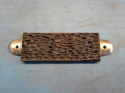 New front scale sanded to fit.