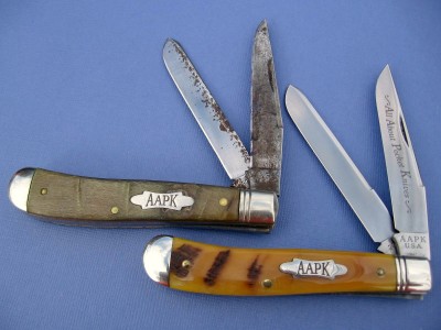 Safe Queen & Well used Rams Horn Trapper (a).JPG