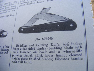 Schrade Catalog E 1936 Supplement pg 100
