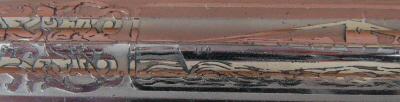 If you enlarge photo you will see the mark u9 in the center of picture.