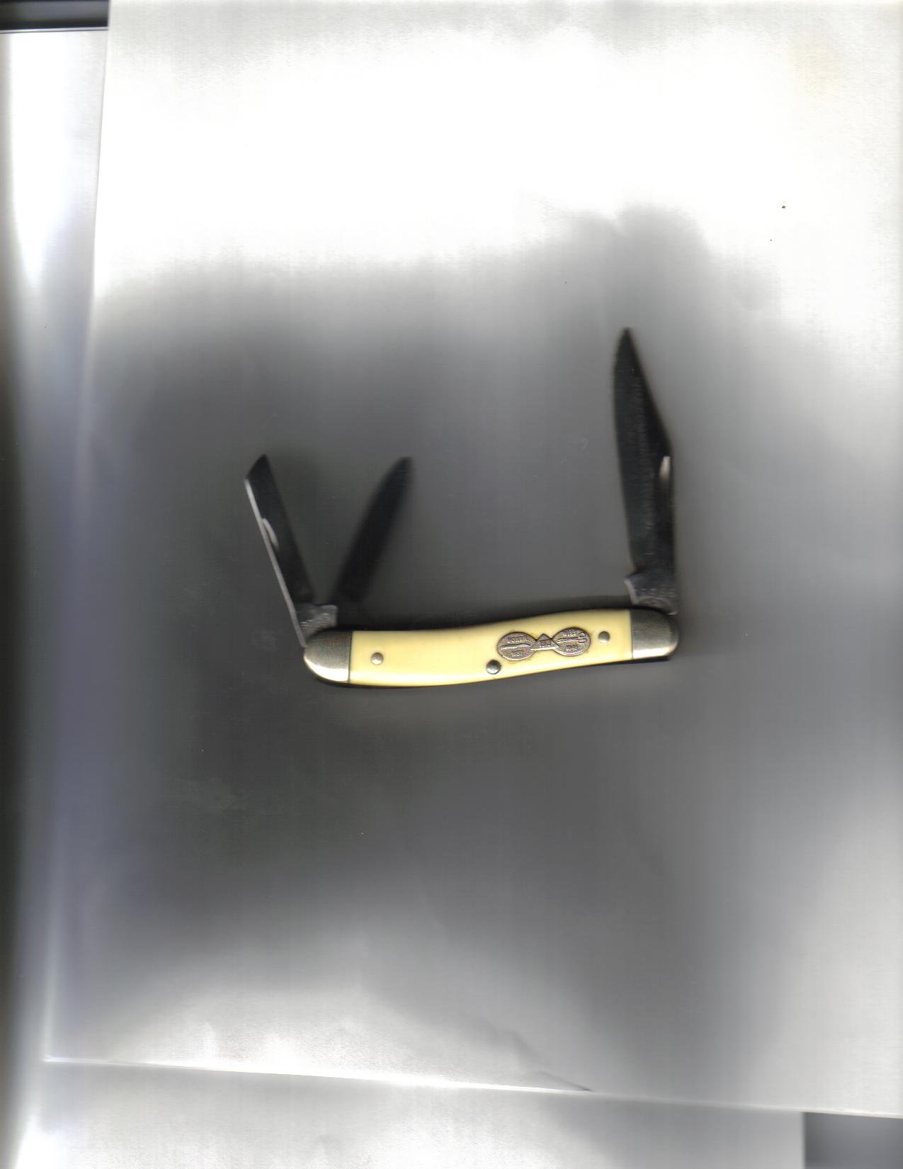 Boker/Wiss 1973, 3-blade whittler pattern.