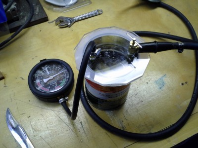 Plan D. Use coffee can, gasket from Plan B container, Lexan from Plan A. DING DING DING DING. We have a winner.
