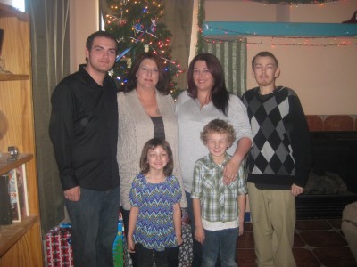The family minus our oldest daughter who had to work that day