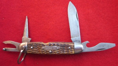 Unknown maker <br />"Camp Knife" shield