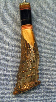 Top view of handle